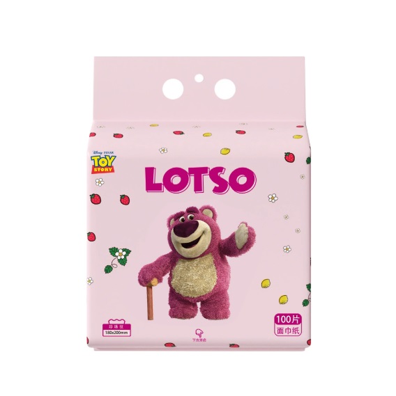 Одноразовое полотенце Disney Strawberry Bear