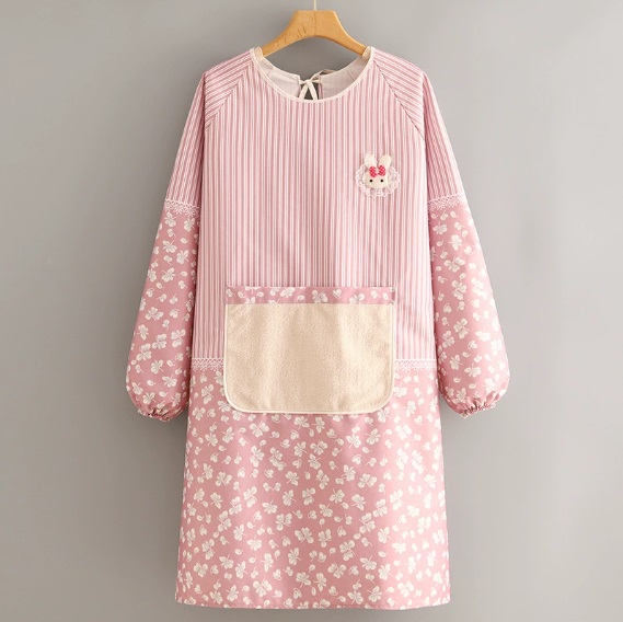 Фартук с длинными рукавами