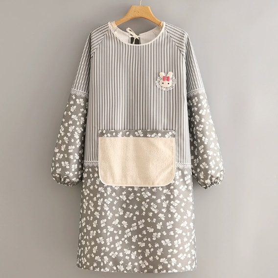 Фартук с длинными рукавами