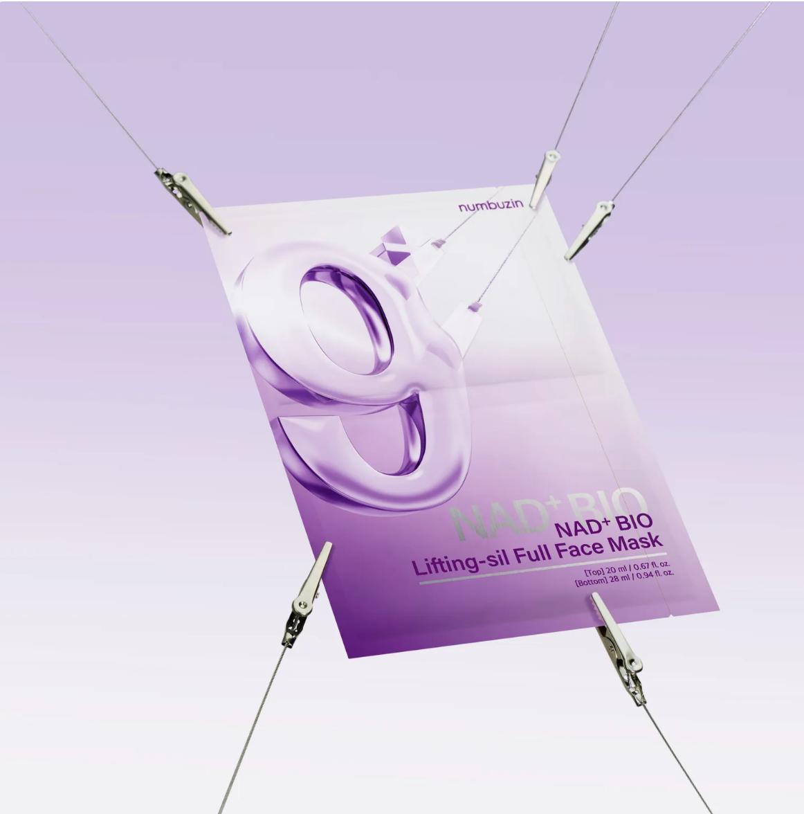 Лифтинг маска Numbuzin No.9 NAD Bio Lifting Full