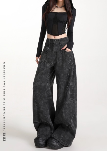 Джинсы багги с высокой посадкой у2к