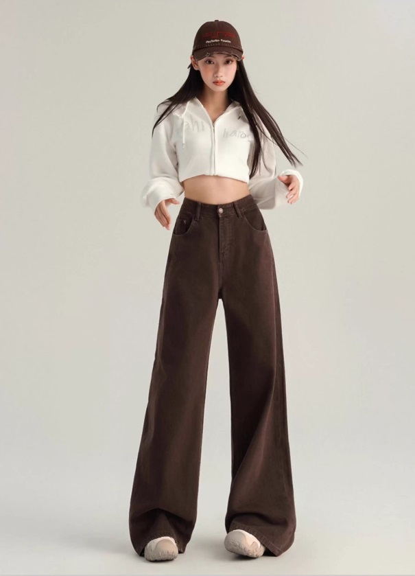 Широкие джинсы багги трубы