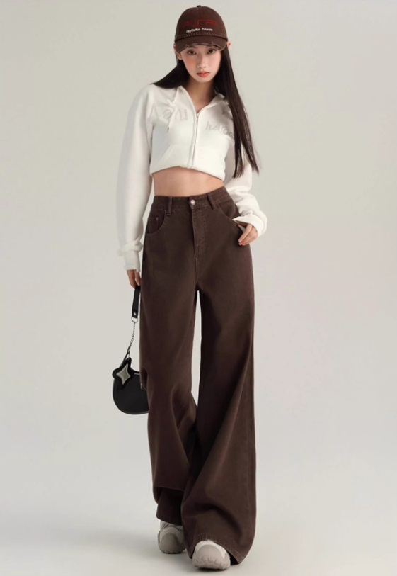 Широкие джинсы багги трубы