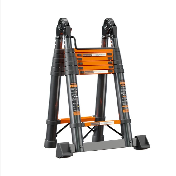 Телескопическая лестница, металлическая