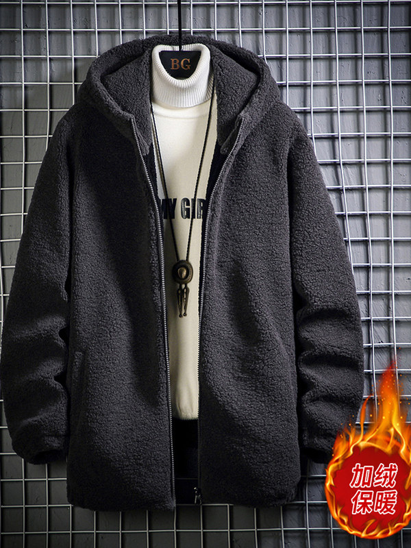 Мужская флисовая куртка, утепленная, двусторонняя флисовая куртка