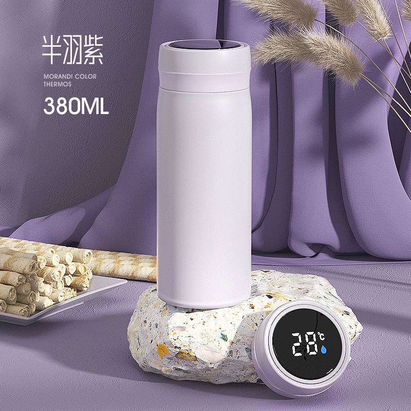 Термос с индикатором температуры 380 мл
