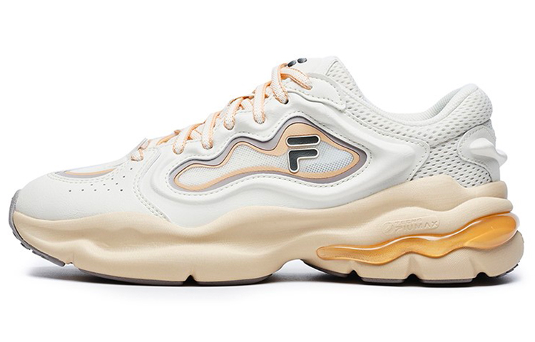 Кроссовки FILA FUSION Palatte Sneakers 'White Yell