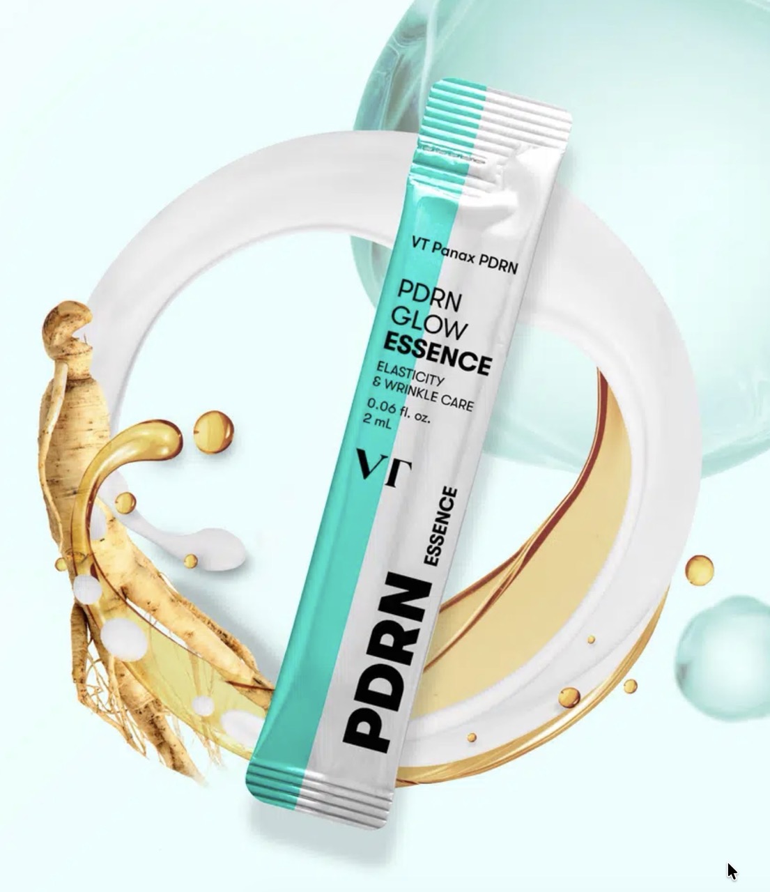 VT cosmetics PDRN Glow Essence бустер-эссенция для