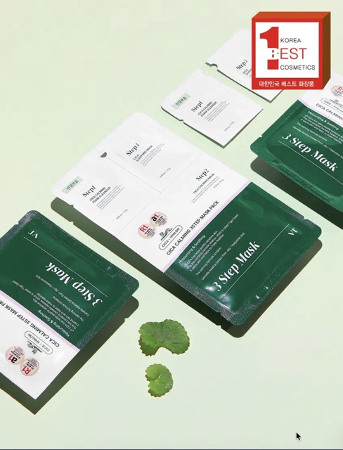 VT cosmetics 3-этапная успокаивающая маска