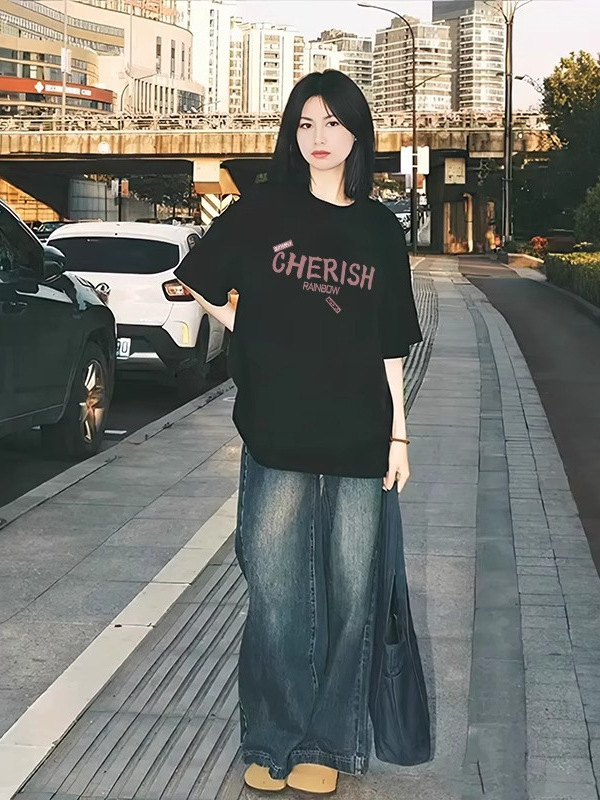 Футболка оверсайз хлопок