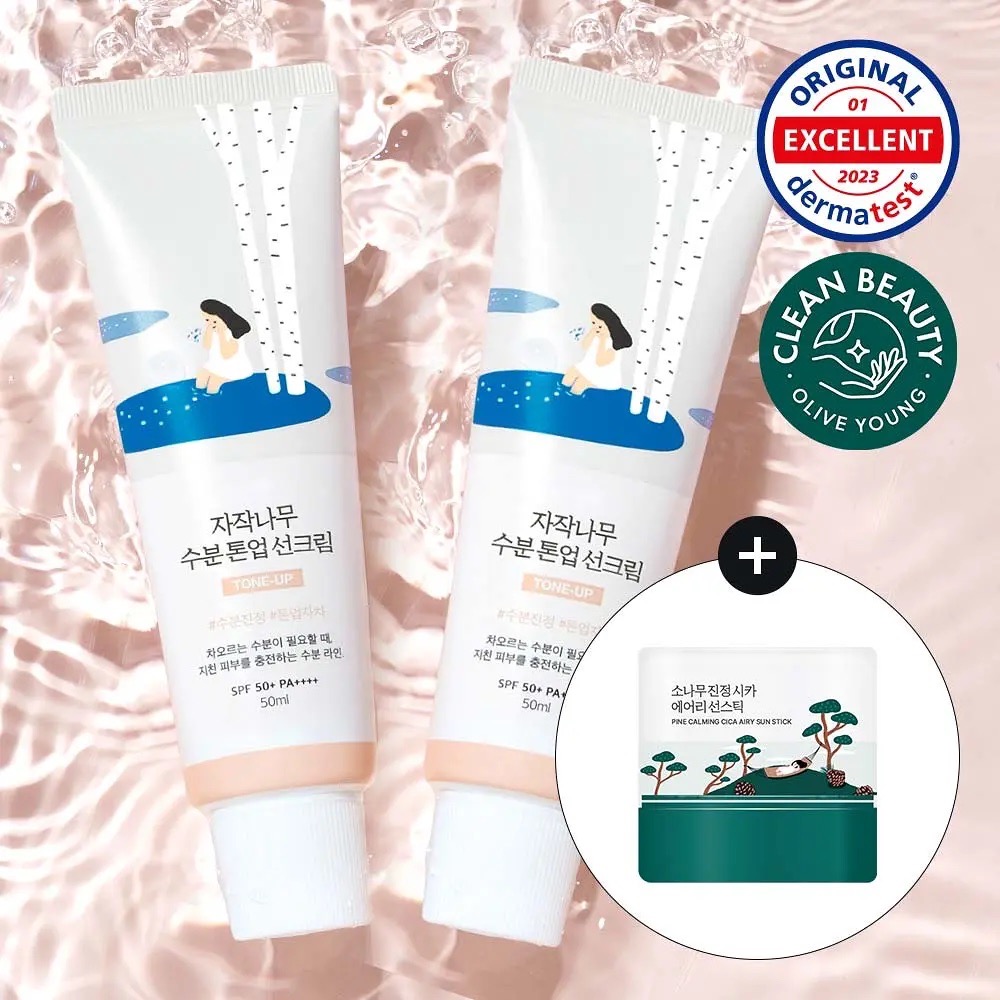 Набор тонирующих солнцезащитных кремов и стика Rou