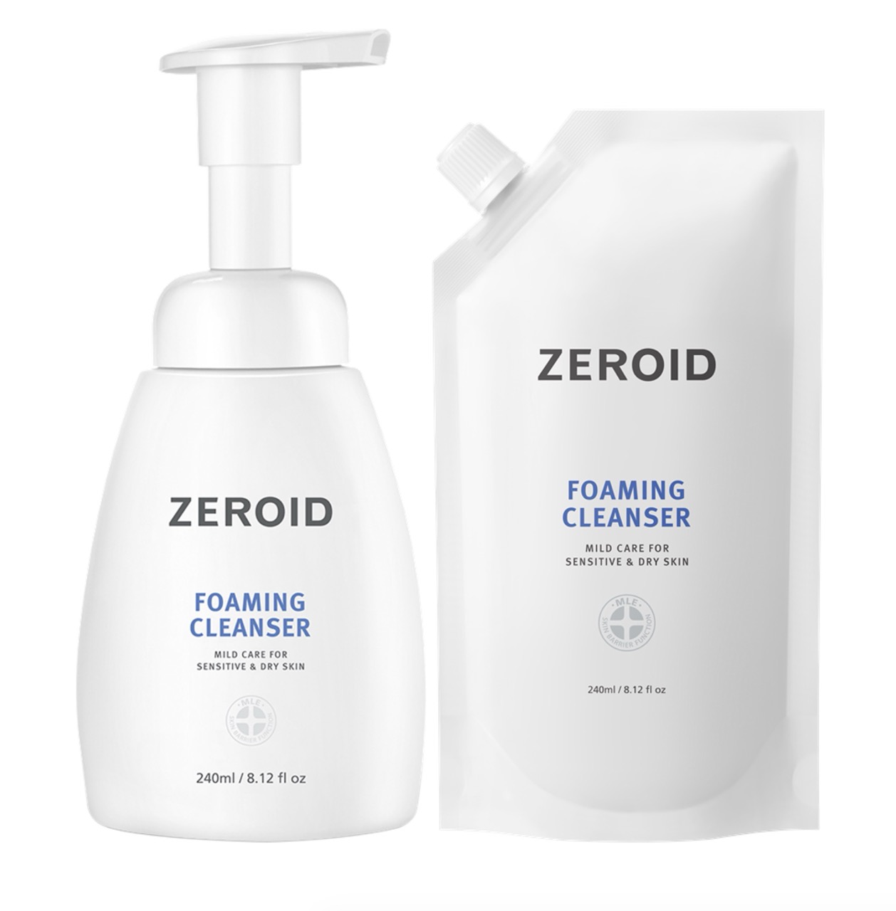 Увлажняющая пенка для умывания Zeroid Foaming Clea