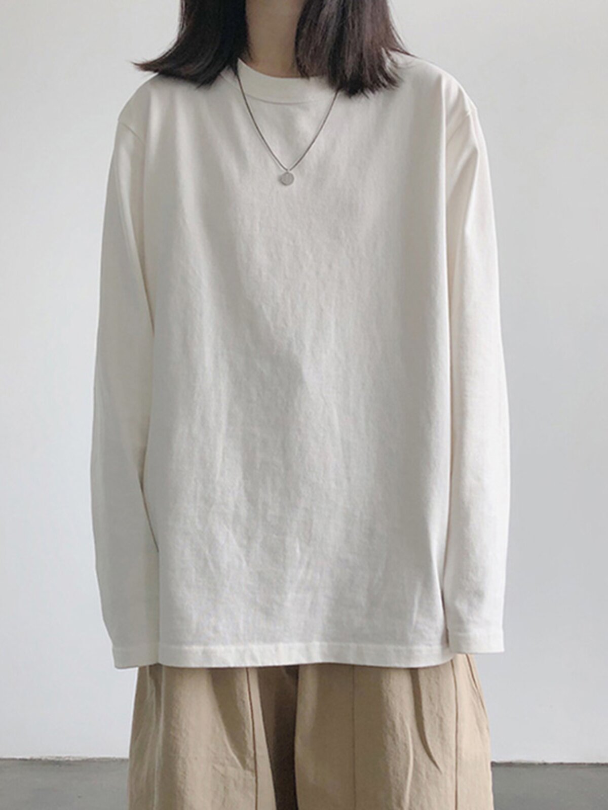 Лонгслив оверсайз 100% хлопок