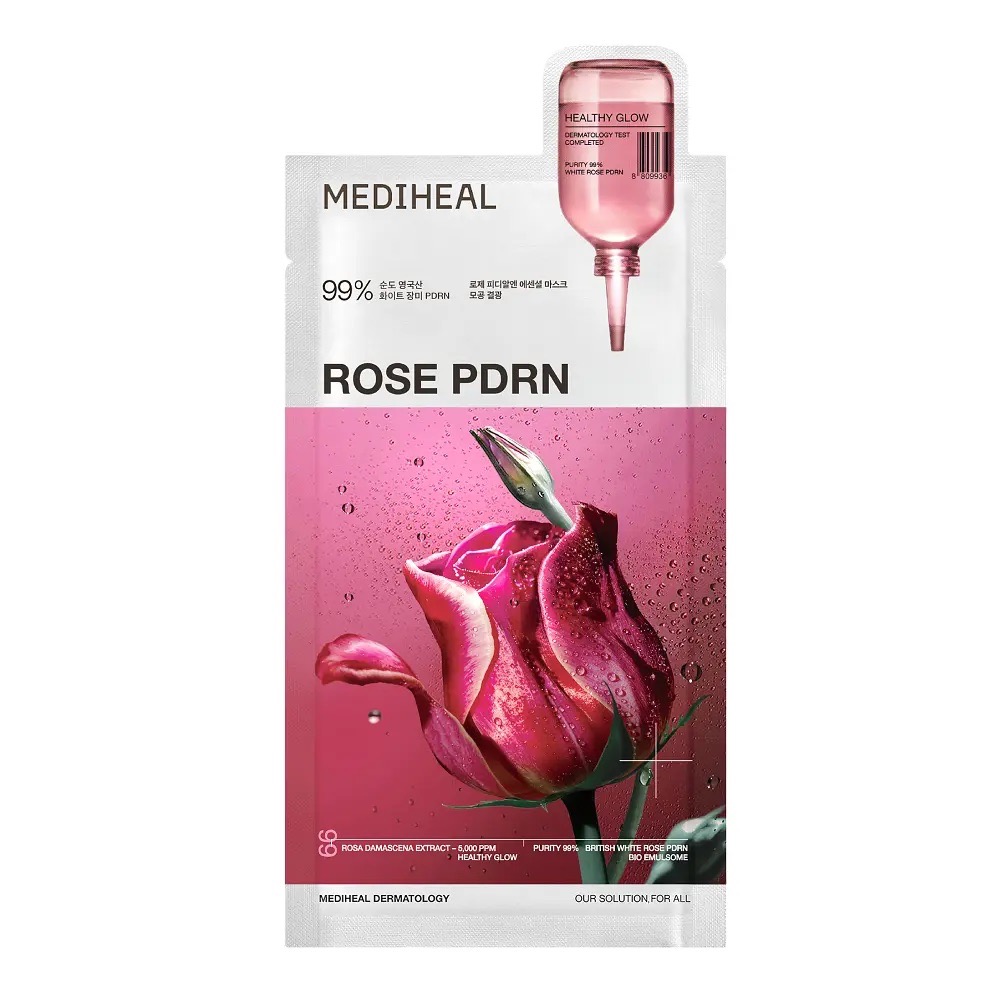 Тканевая маска Mediheal Rose PDRN Essential Mask,