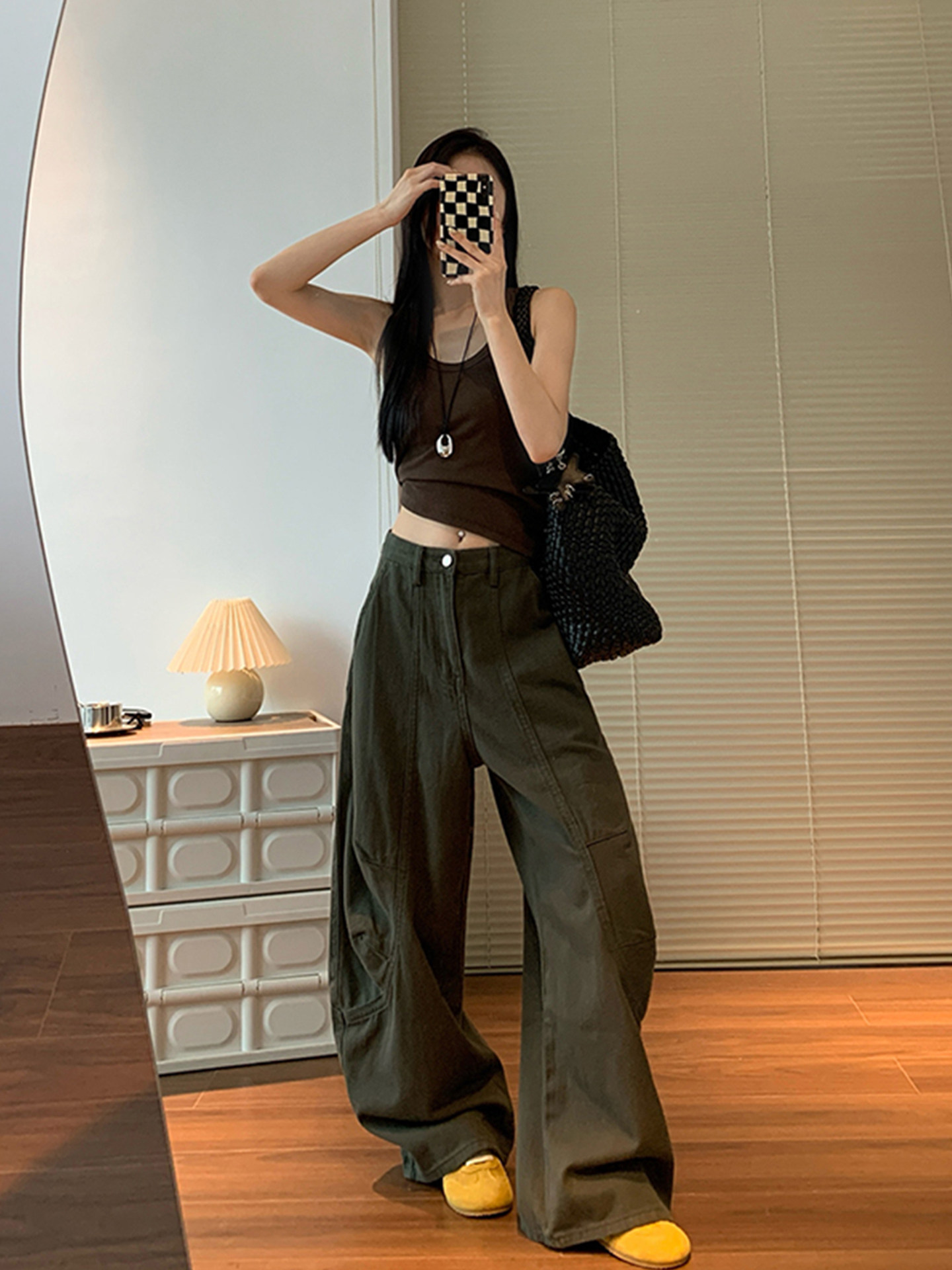 Джинсы широкие