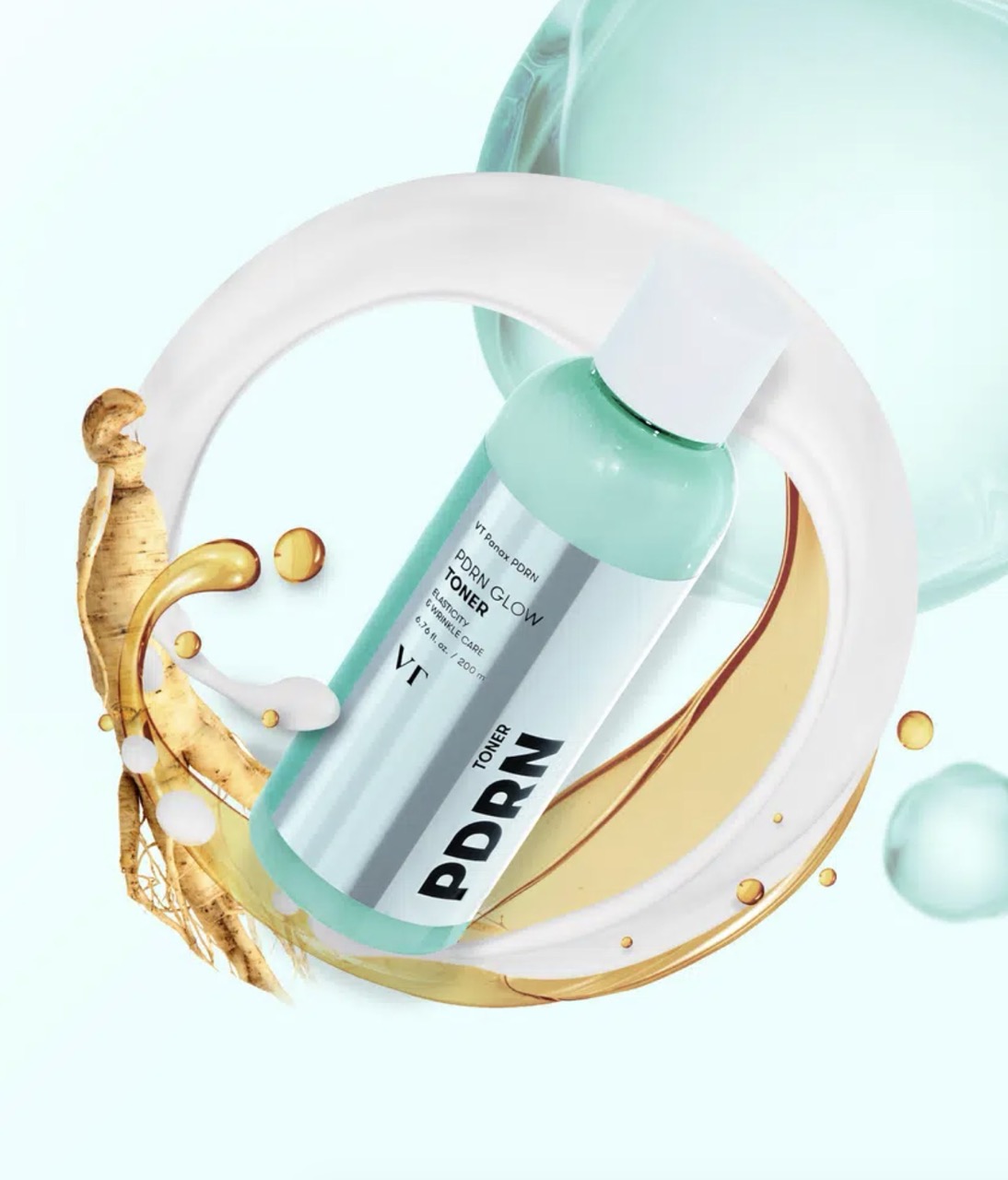 Тонер для лица для сияния кожи с ПДРН VT cosmetics