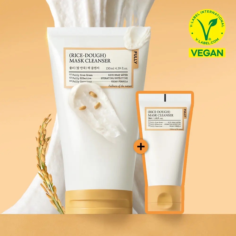 Очищающая маска-пенка FULLY Rice Dough Mask Cleans