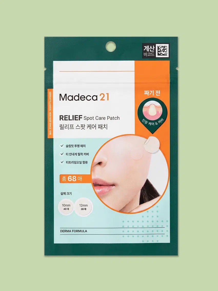 Патчи от прыщей Madeca 21 Relief Spot Care Patch