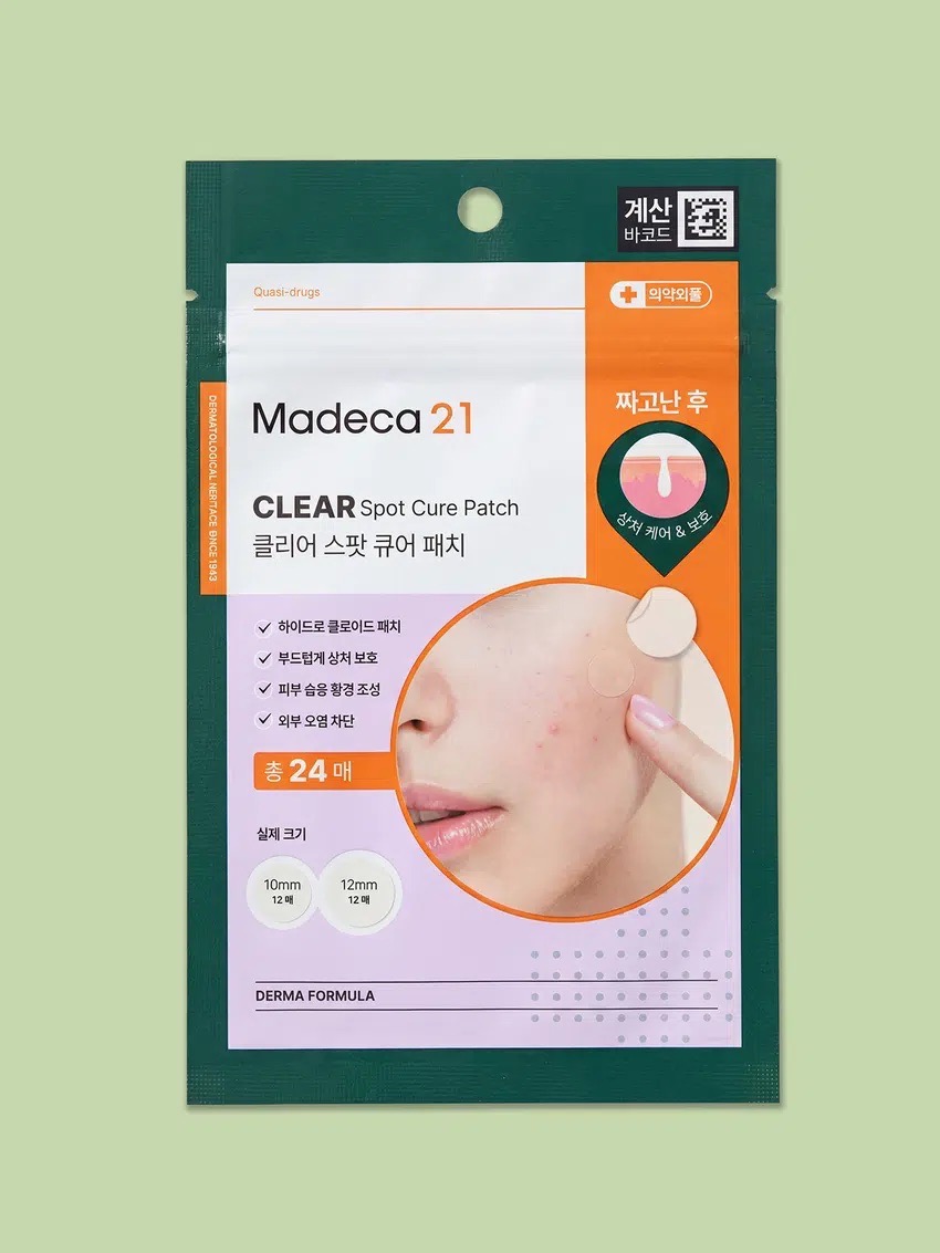 Madeca 21 CLEAR Spot Cure Patch, гидроколлоидные п