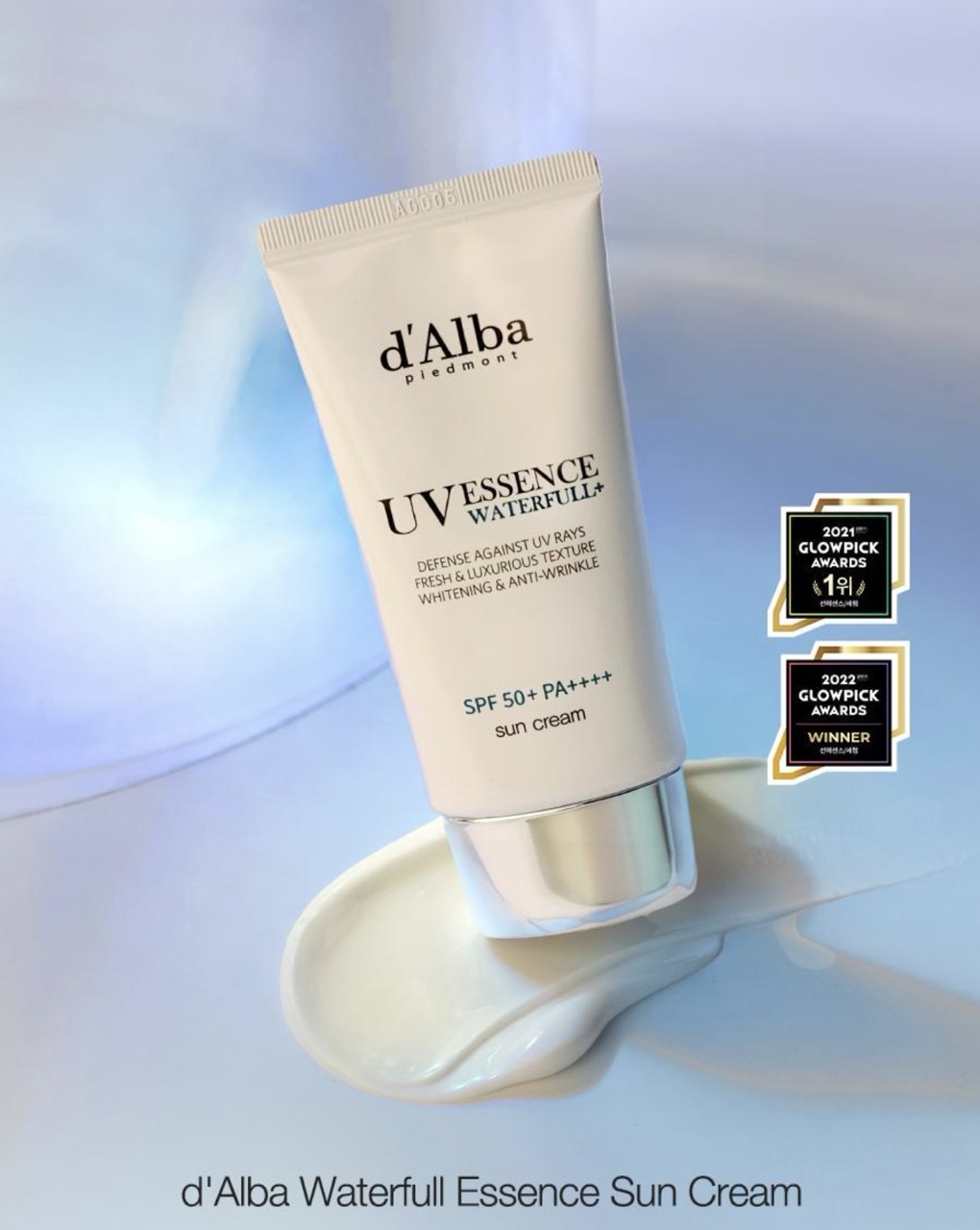 50ml+50ml Солнцезащитный крем-эссенция D'Alba Wate