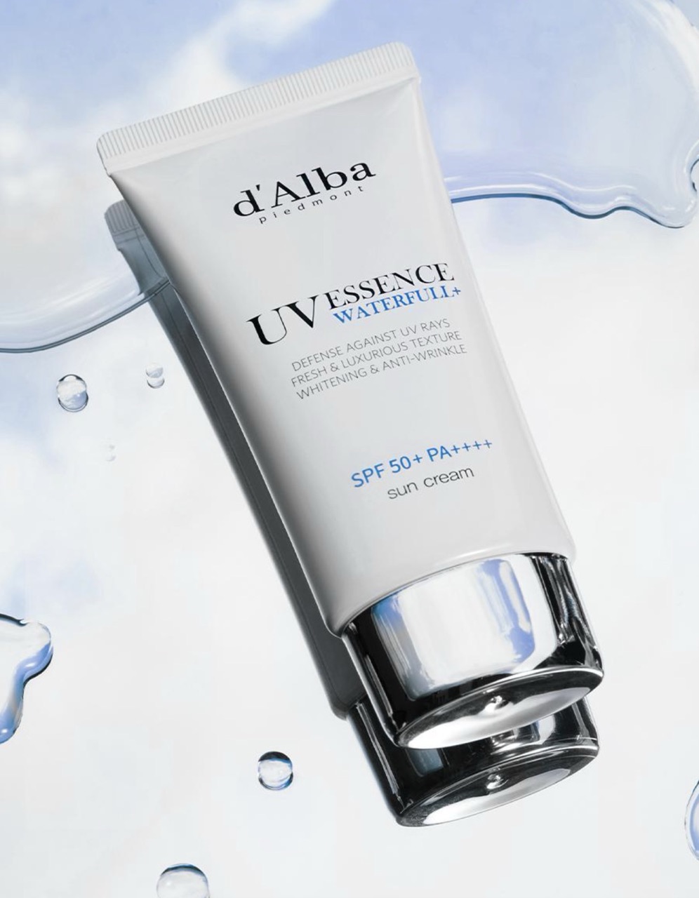 50ml+50ml Солнцезащитный крем-эссенция D'Alba Wate