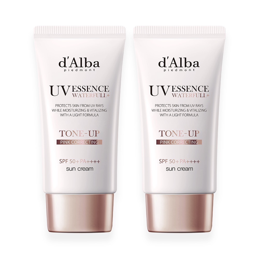 50ml+50ml d’Alba Pink Tone-Up Sun Cream Duo SPF 50