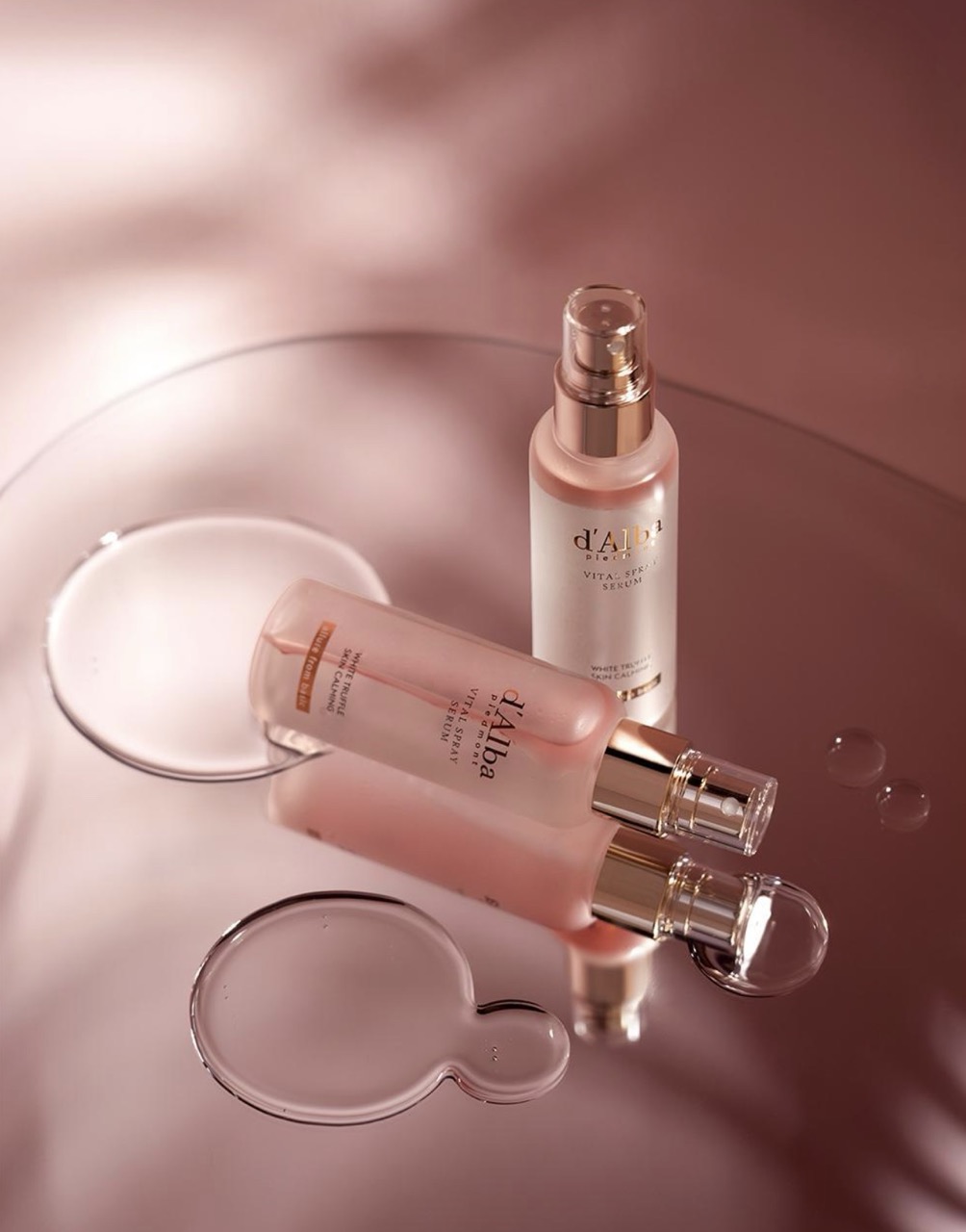100ml+100ml успокаивающий спрей-сыворотка d'Alba V