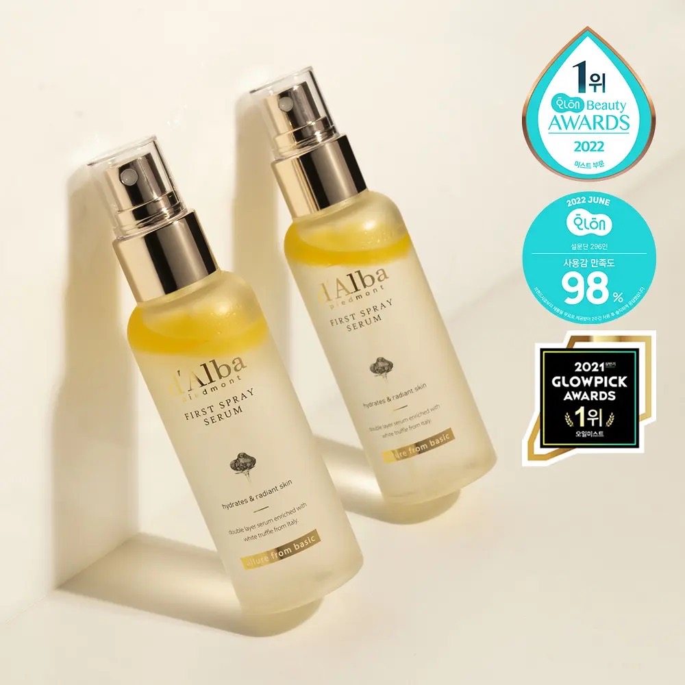 100ml+100ml спрей-сывороток для лица d'Alba White