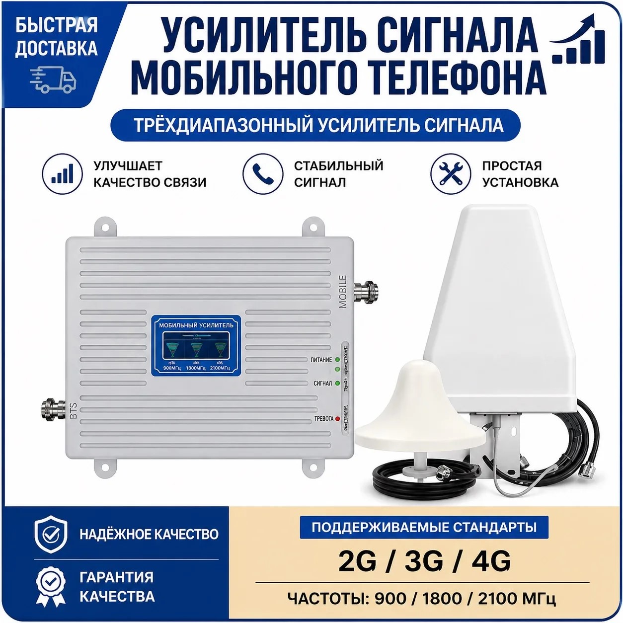 Усилитель сотовой связи и интернета